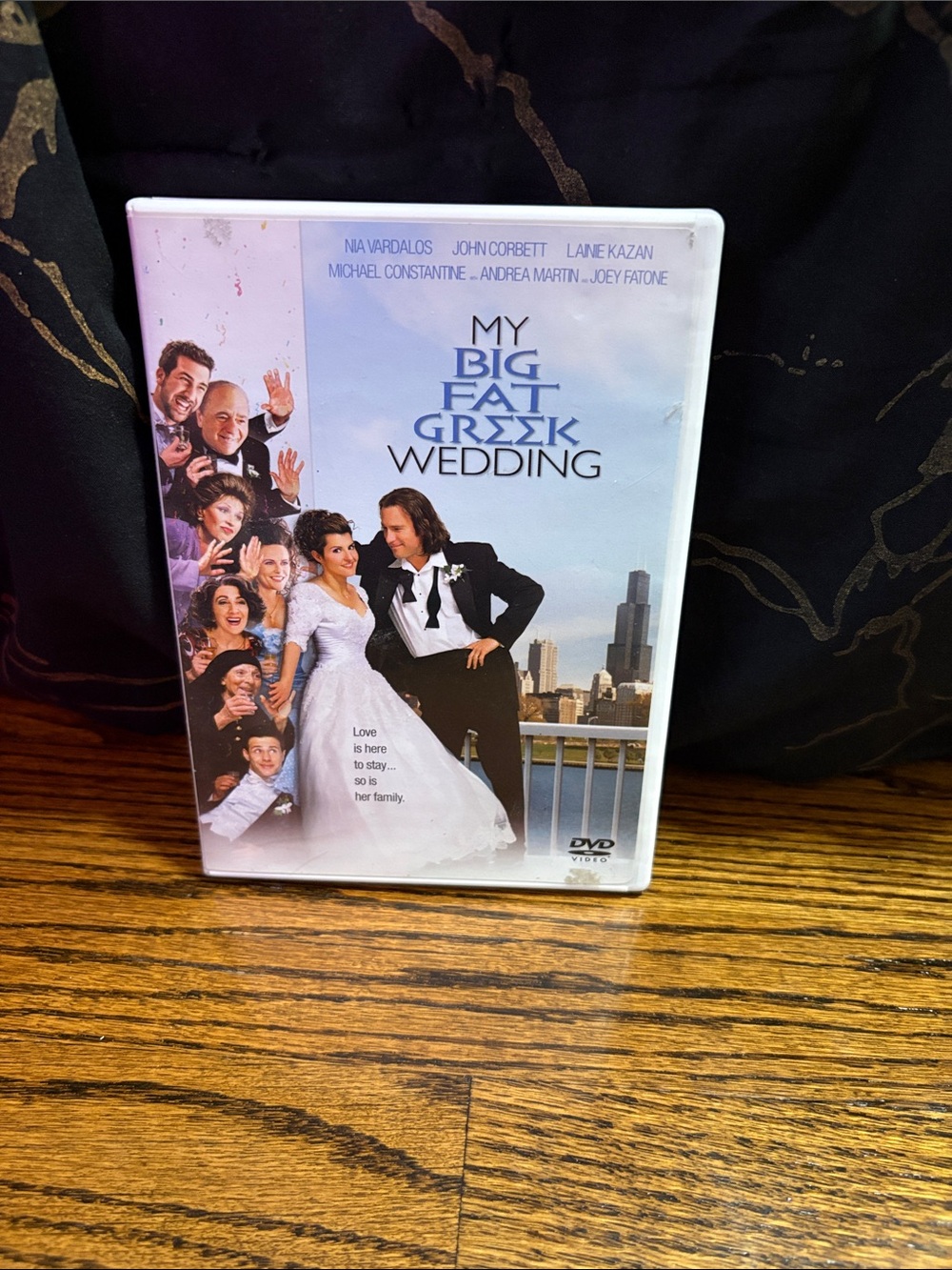 My Big Fat Greek Wedding DVD — White & Blue Cover